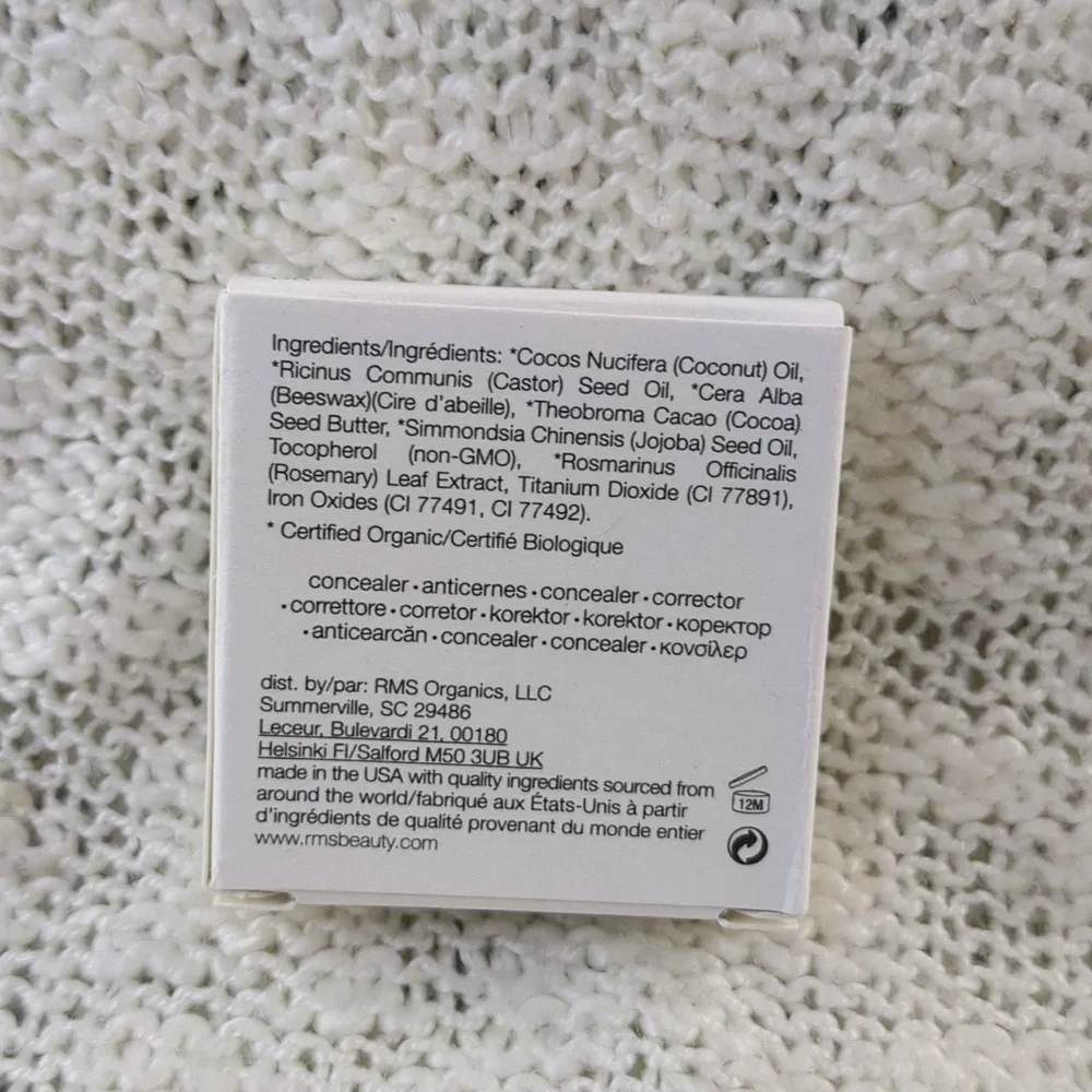 RMS Beauty UnCoverup Concealer in 00, 5.67g/0.20oz